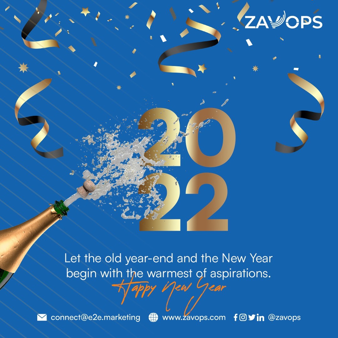 May this year bring new happiness, new goals, new achievements, and many new inspirations to your life. Zavops wishes you all year fully loaded with happiness. Happy New Year 2022!
.
.
.
.
#zavops #performacemarketing #marketingagency #datadriven #datadrivenmarketing #growthmarketing #brandanalysis #revenuegeneration #digitalagency  #inboundmarketing #revenuegrowth #NewYearNewVibes #HappyNewYear2022 #NewYear